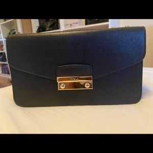 Furla rectangular metropolis bag